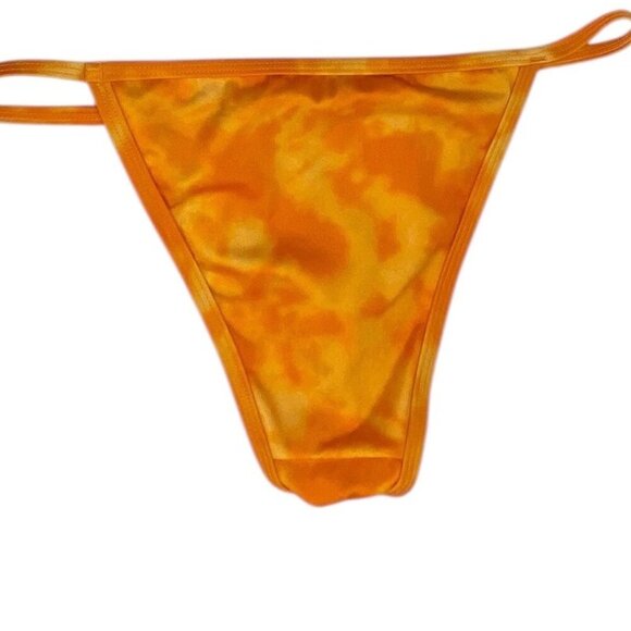 PACSUN BOTTOMS ONLY Orange Tie Dye Bikini - Picture 2 of 5